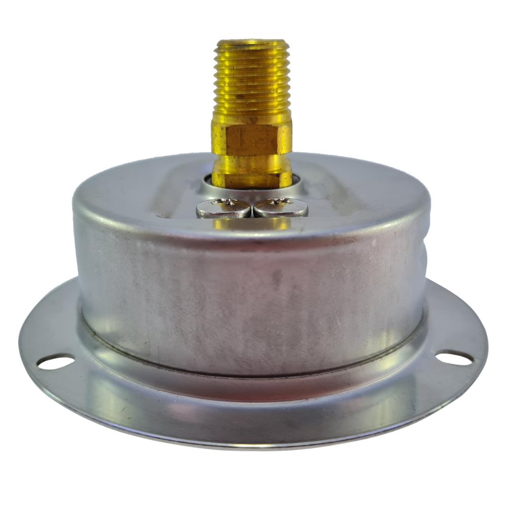 Manômetro Conexão Traseira Com Flange 10B...