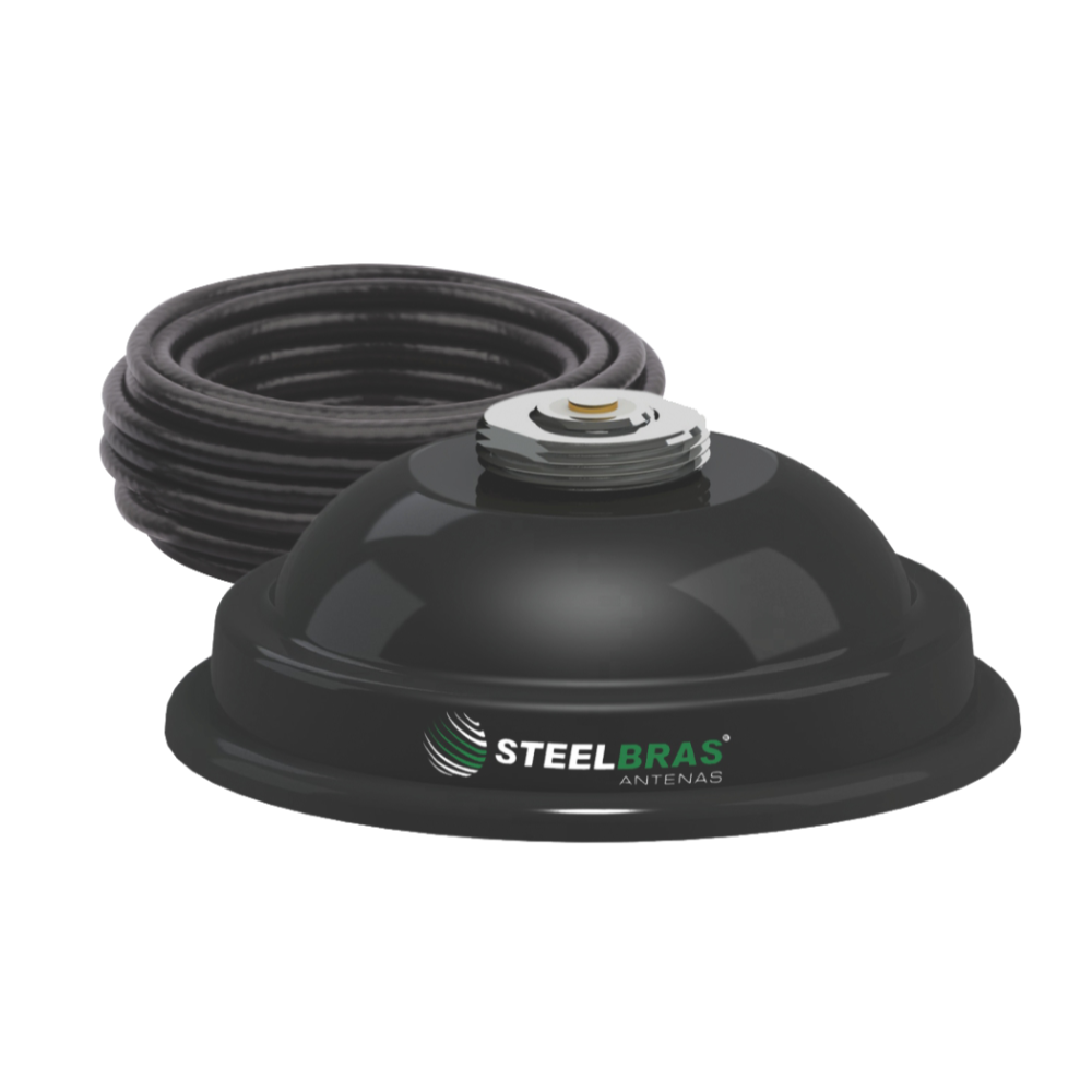 Suporte Magnético Para Antena Móvel (Preto)