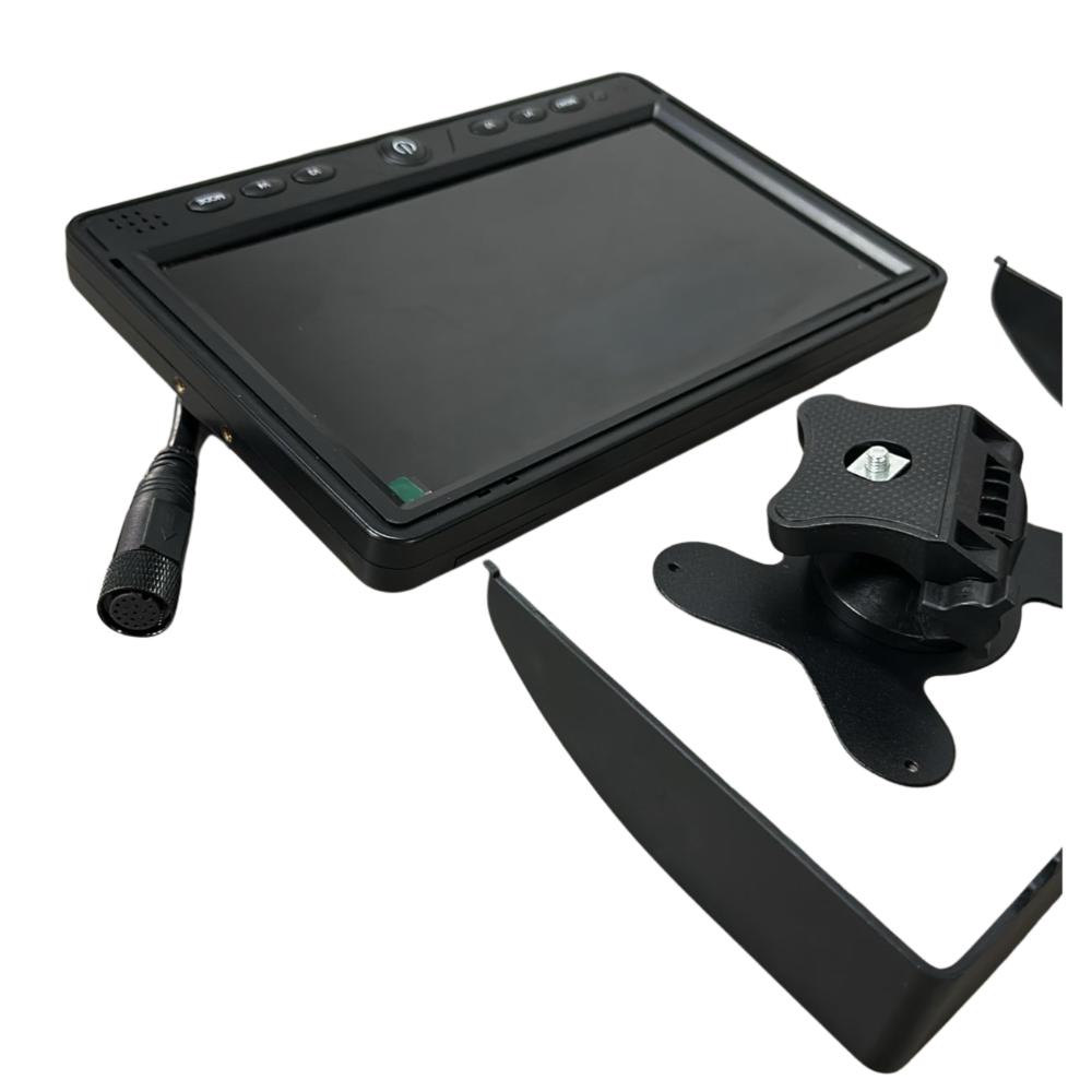 Monitor LCD 9 Polegadas 4CH Para Câmeras