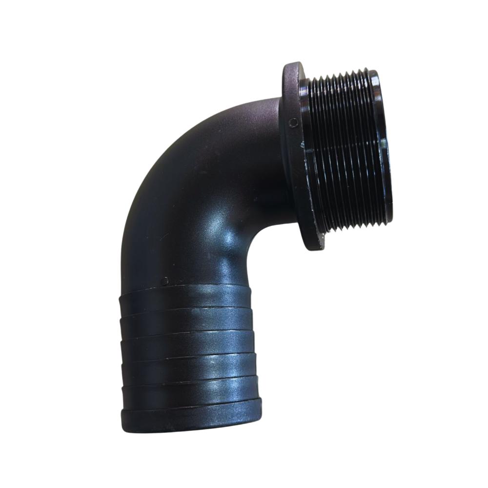 Espiga 90° 52mm Com Rosca Macho 2" Geoline