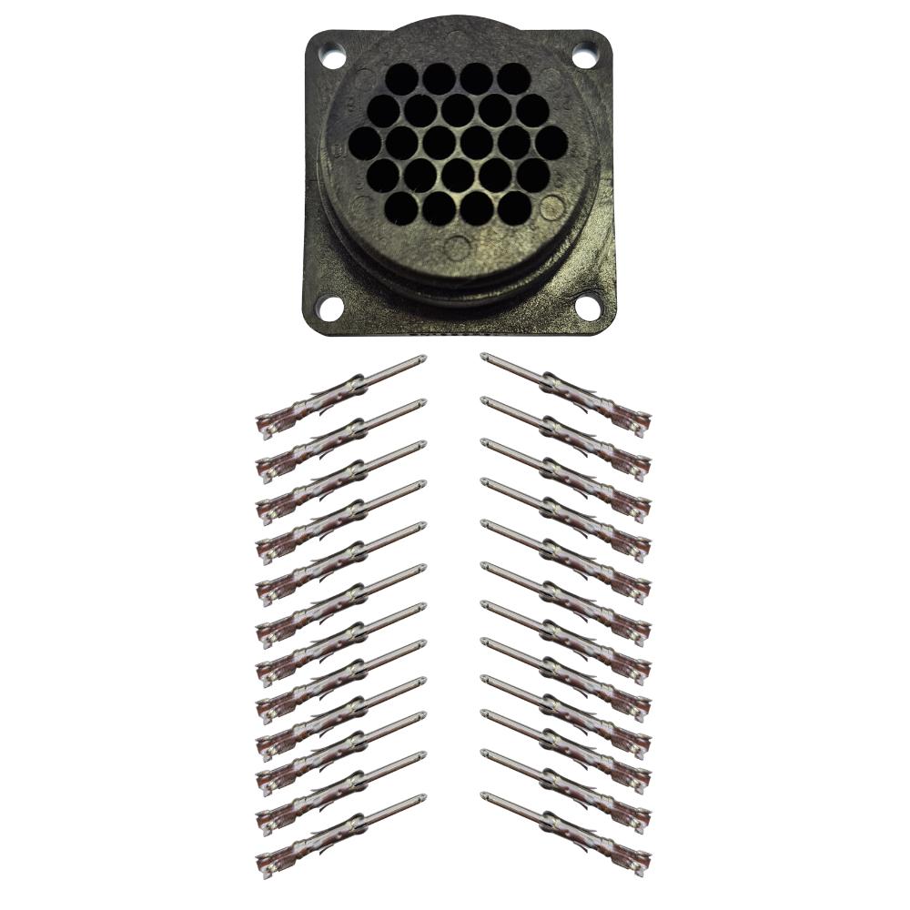 Conector 24 Vias Fêmea