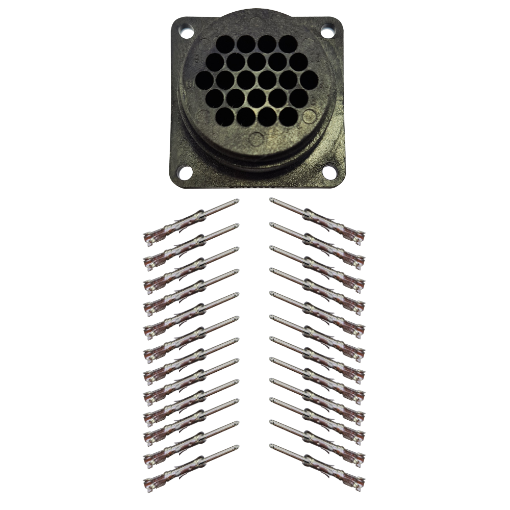 Conector 24 Vias Fêmea